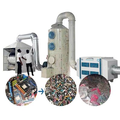 Equipo de reciclaje de PCB 380V/220V / máquina de desmontaje de PCB con una tasa de separación del 99,99%