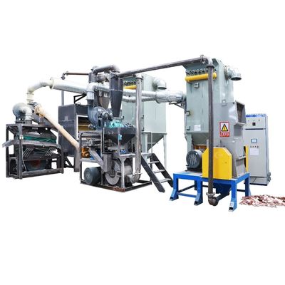 Máquina de reciclado de trituración de PCB / máquina de separación de PCB de desechos Potencia de 25 KW