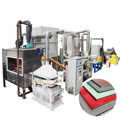 200-1000 kg/h Capacidad Máquina de reciclaje de bolsas laminadas de pie con un peso de 2500 kg