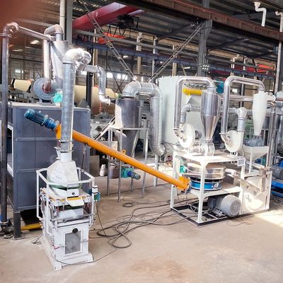 Máquina de producción de paneles fotovoltaicos de vidrio doble de desecho controlado por PLC