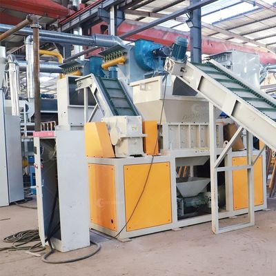 Máquina de producción de paneles fotovoltaicos de vidrio doble de desecho controlado por PLC