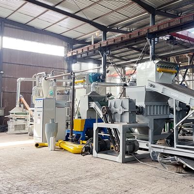 Grupo de Tecnología Avanzada Trituración Trituración Sistema de clasificación de reciclaje para paneles solares