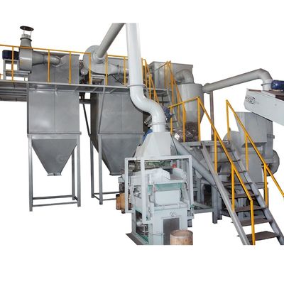 Máquina de trituración y separación de chatarra de automóviles ecológica para la industria del reciclaje