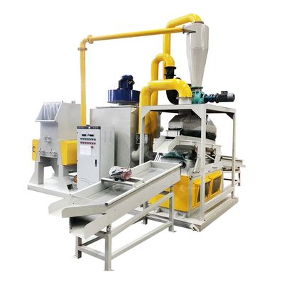 Máquina de reciclaje de granulador de triturador de cable de cobre usado para separador de cables de chatarra