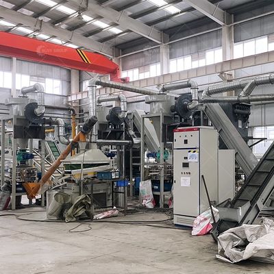Máquina de reciclaje de baterías de litio para computadoras