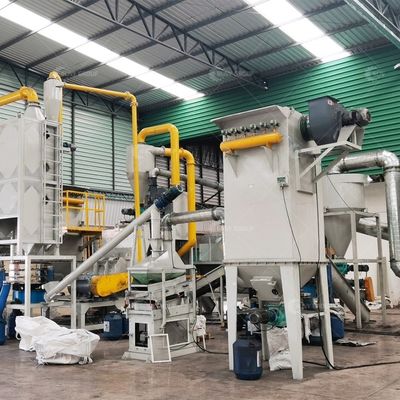 Máquina de reciclaje de baterías de litio para computadoras