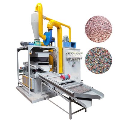 Máquina granuladora de alambre de cobre de tecnología avanzada para reciclaje de 100-1000 kg de capacidad