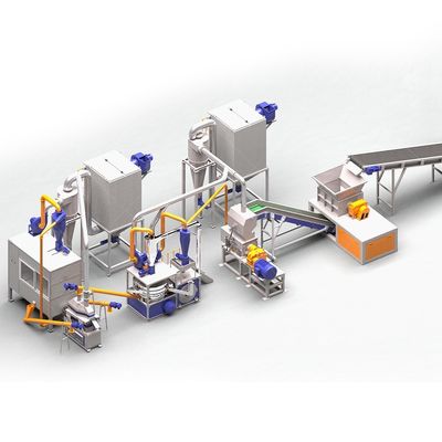 Máquina de desmarcado de paneles solares de aluminio con eficiencia de separación mejorada