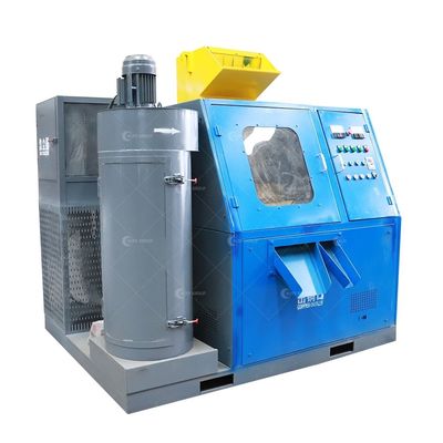 Máquina de reciclaje de alambre de ordenador de desechos con mini granulador de cobre de 100-1000 kg de capacidad