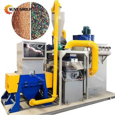 Máquina de reciclaje de alambre de cobre de última generación para el procesamiento de diámetro 0,2-20 mm