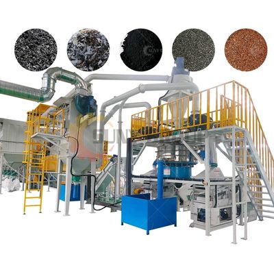 Máquina de reciclaje de baterías de litio de paneles solares portátiles para polvo de cátodo modelo 2023