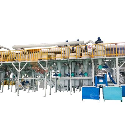 Máquina de reciclaje de baterías de litio de paneles solares portátiles para polvo de cátodo modelo 2023