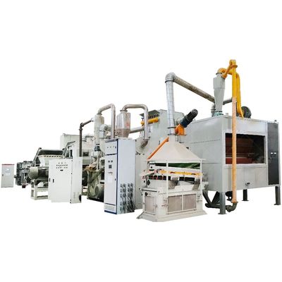 Máquina de reciclaje de paneles solares de capacidad de 200-1000 kg/h para la recuperación de láminas fotovoltaicas ecológicas