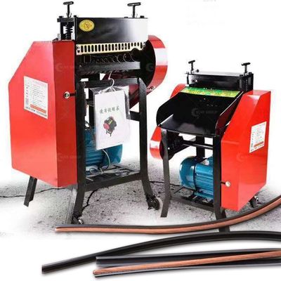 Máquina automática de desmontaje de cables de desperdicio para la función de separación de cables de cobre residual