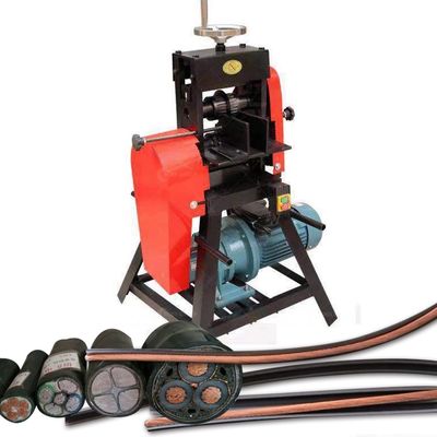 Máquina automática de desmontaje de cables de desperdicio para la función de separación de cables de cobre residual