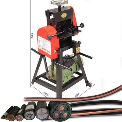 Máquina de reciclado de alambre de cobre plano de chatarra