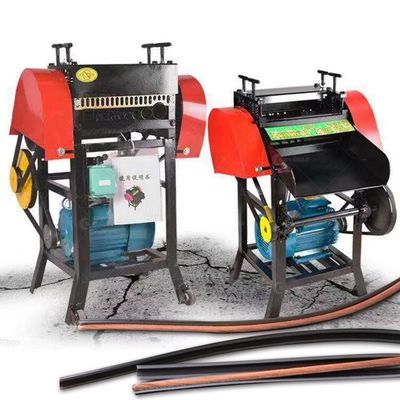 Máquina de reciclado de alambre de cobre plano de chatarra