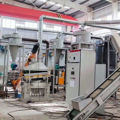 Alta tasa de separación Materia prima chatarra Batería de litio Batería portátil Batería planta de trituración