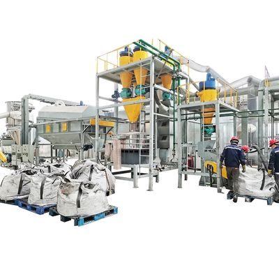 Máquina de reciclaje de polvo de mezcla de litio y grafito de cobalto para baterías de computadoras portátiles manufacturadas