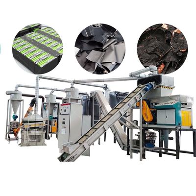 Máquina de reciclaje de polvo de mezcla de litio y grafito de cobalto para baterías de computadoras portátiles manufacturadas