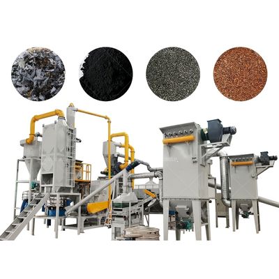 Máquina de reciclaje de polvo de mezcla de litio y grafito de cobalto para baterías de computadoras portátiles manufacturadas