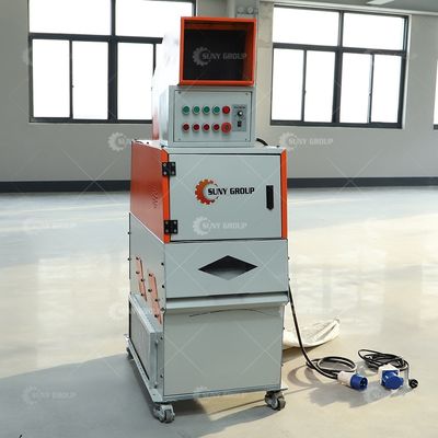 Capacidad de 30-50 kg/h Máquina de trituración y separación de alambre de desecho personalizado Mini Granulador de alambre de cobre