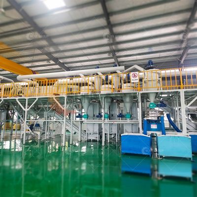 Máquina de reciclaje de baterías de litio de diseño cilíndrico para la separación de chatarra de baterías