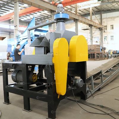 Máquina de reciclaje de cables reforzados con acero de conductor de aluminio con corte de alambre ACSR