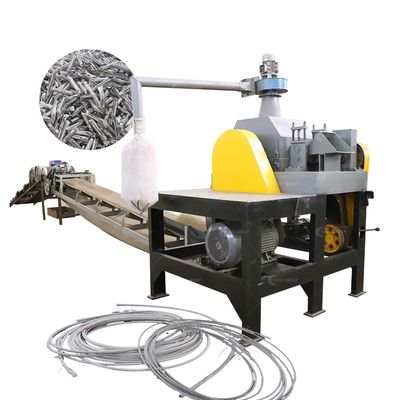 Máquina de reciclaje de alambre de desecho/Aluminio de desecho ACSR/Corte de longitud 10 mm