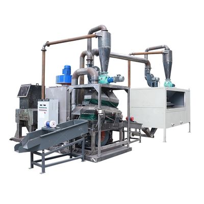 Máquina granuladora avanzada de cables de cobre de chatarra con control PLC y rango de alambre de 0,2-20 mm