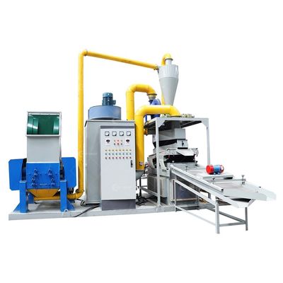 Máquina granuladora avanzada de cables de cobre de chatarra con control PLC y rango de alambre de 0,2-20 mm