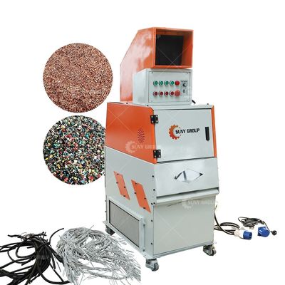 Máquina de separación de alambre de cobre para la fabricación de desechos granulador y separador