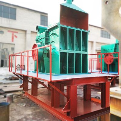 Trituradora de martillo pesado para el perfil de aluminio y trituración de chatarra de metal personalizada 20000 KG