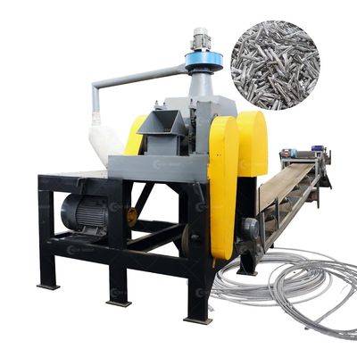 Máquina de reciclaje de alambre de cable ACSR de núcleo de hierro residual con diámetro de alimentación Hit 100