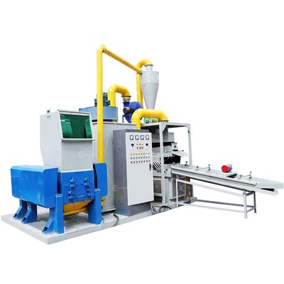 Máquina de reciclado de alambre de cobre aislado totalmente automático con tasa de clasificación del 99%