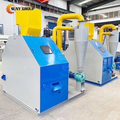400-500 kg/h de residuos de cobre triturador de alambre eléctrico CE Granulador separador trituradora de la planta personalizada