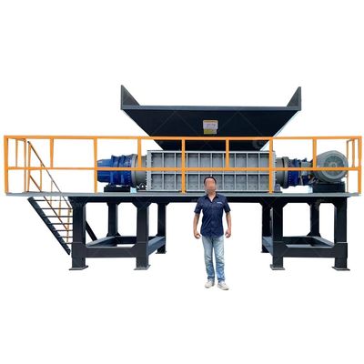 800-5000 kg/h Trituradora de aluminio de gran capacidad para reciclaje de chatarra de acero y chatarra de metal