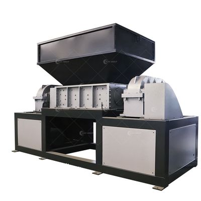 PLC controlado por doble eje de la máquina de trituración de paletas de madera para su requisito