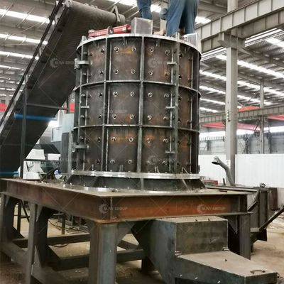 Máquina de trituración de acero residual con diseño de trituración por martillo vertical y peso unitario de 40 kg