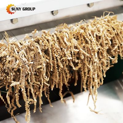 Haga que su promoción navideña sea un éxito con nuestra máquina de arrugamiento de raffia y pieza de repuesto