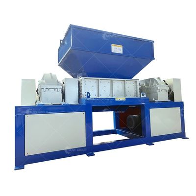 Máquina de trituración de madera multifuncional para papel cortado en arrugas y trituración de metal de doble eje