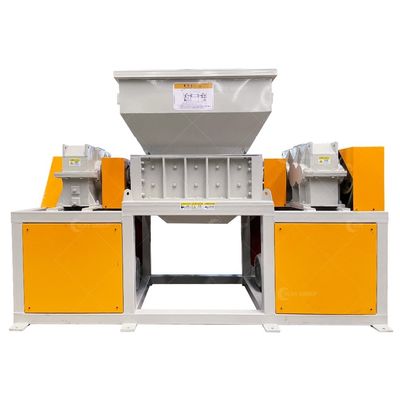 Máquina de trituración de madera multifuncional para papel cortado en arrugas y trituración de metal de doble eje