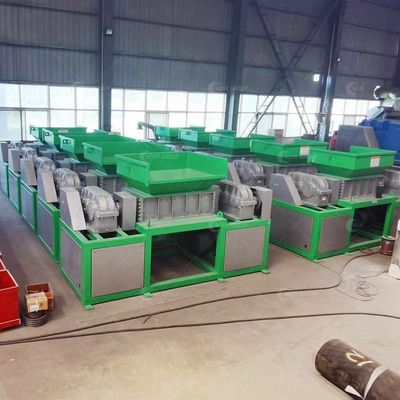 Planta de fabricación Máquina trituradora de cable de cobre de dos ejes con capacidad de 2300 kg