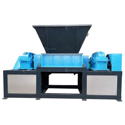 Capacidad personalizada Mini trituradora de doble eje para desechos plásticos 800-5000 kg/h