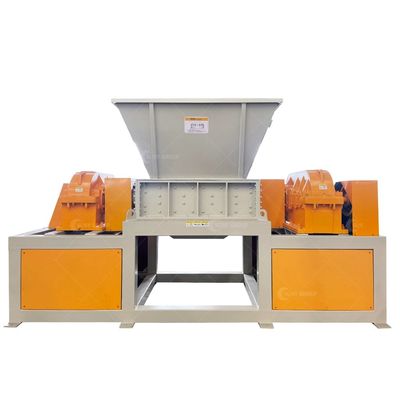 Gran potencia 15000W trituradora de doble eje para desechos domésticos con hojas 9CrSi/D2/SKD-11